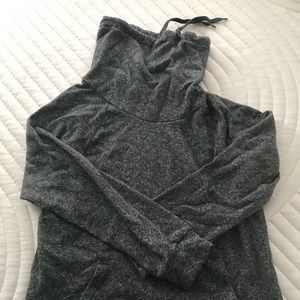 Funnel neck sweatshirt